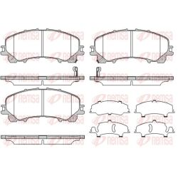 Stabdžių trinkelių rinkinys, diskinis stabdys REMSA 1407.12