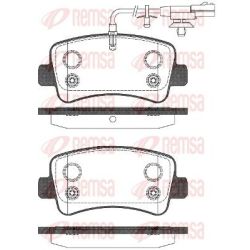 Stabdžių trinkelių rinkinys, diskinis stabdys REMSA 1439.11