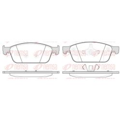 Stabdžių trinkelių rinkinys, diskinis stabdys REMSA 1510.10