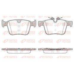 Stabdžių trinkelių rinkinys, diskinis stabdys REMSA 1516.40