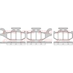 Stabdžių trinkelių rinkinys, diskinis stabdys REMSA 1519.00