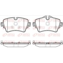 Stabdžių trinkelių rinkinys, diskinis stabdys REMSA 1599.08