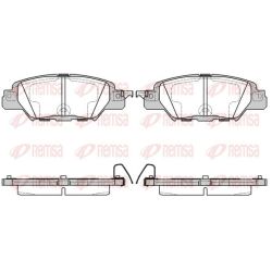 Stabdžių trinkelių rinkinys, diskinis stabdys REMSA 1677.00