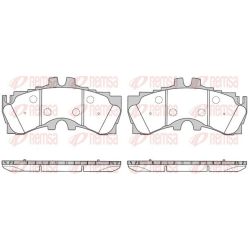 Stabdžių trinkelių rinkinys, diskinis stabdys REMSA 1789.00