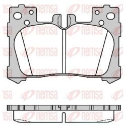 Stabdžių trinkelių rinkinys, diskinis stabdys REMSA 1791.00