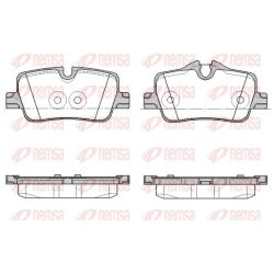 Stabdžių trinkelių rinkinys, diskinis stabdys REMSA 1873.00