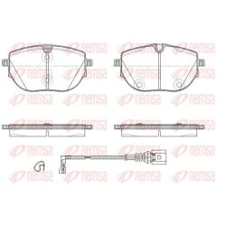 Stabdžių trinkelių rinkinys, diskinis stabdys REMSA 1920.01