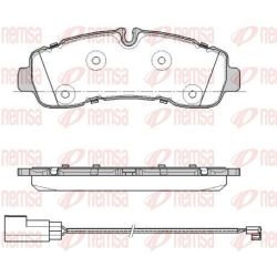 Stabdžių trinkelių rinkinys, diskinis stabdys REMSA 1932.01