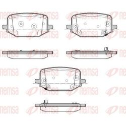 Stabdžių trinkelių rinkinys, diskinis stabdys REMSA 1933.02
