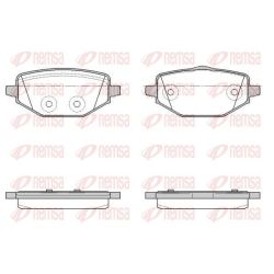 Stabdžių trinkelių rinkinys, diskinis stabdys REMSA 1946.00