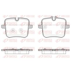 Stabdžių trinkelių rinkinys, diskinis stabdys REMSA 1954.00