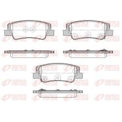 Stabdžių trinkelių rinkinys, diskinis stabdys REMSA 1956.02