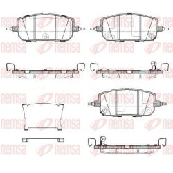 Stabdžių trinkelių rinkinys, diskinis stabdys REMSA 1960.02