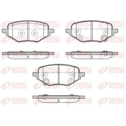 Stabdžių trinkelių rinkinys, diskinis stabdys REMSA 1978.02