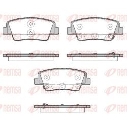 Stabdžių trinkelių rinkinys, diskinis stabdys REMSA 1980.02