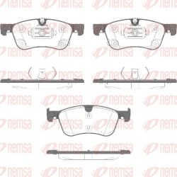 Stabdžių trinkelių rinkinys, diskinis stabdys REMSA 1986.02