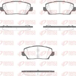 Stabdžių trinkelių rinkinys, diskinis stabdys REMSA 1995.02