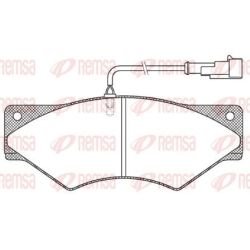 Stabdžių trinkelių rinkinys, diskinis stabdys REMSA JCA 436.41