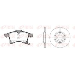 Stabdžių rinkinys, diskiniai stabdžiai REMSA 81036.03