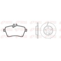 Stabdžių rinkinys, diskiniai stabdžiai REMSA 81144.00