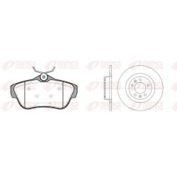 Stabdžių rinkinys, diskiniai stabdžiai REMSA 81299.00