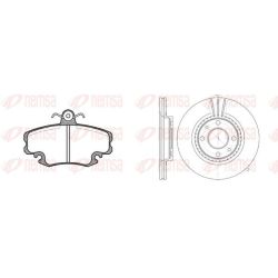 Stabdžių rinkinys, diskiniai stabdžiai REMSA 8141.06