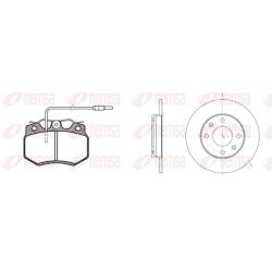 Stabdžių rinkinys, diskiniai stabdžiai REMSA 8170.00