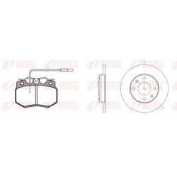 Stabdžių rinkinys, diskiniai stabdžiai REMSA 8170.01