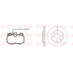Stabdžių rinkinys, diskiniai stabdžiai REMSA 8170.03