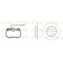 Stabdžių rinkinys, diskiniai stabdžiai REMSA 8170.04