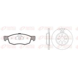Stabdžių rinkinys, diskiniai stabdžiai REMSA 8172.00