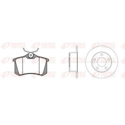 Stabdžių rinkinys, diskiniai stabdžiai REMSA 8263.00