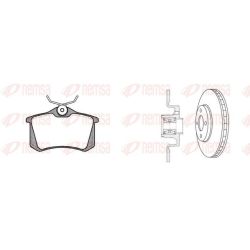 Stabdžių rinkinys, diskiniai stabdžiai REMSA 8263.25