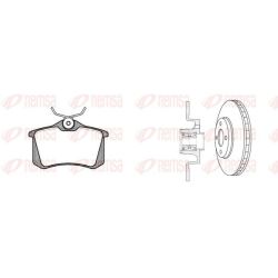 Stabdžių rinkinys, diskiniai stabdžiai REMSA 8263.27