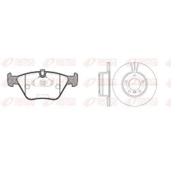 Stabdžių rinkinys, diskiniai stabdžiai REMSA 8270.00