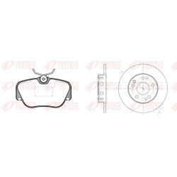 Stabdžių rinkinys, diskiniai stabdžiai REMSA 8284.00