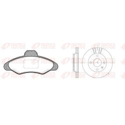 Stabdžių rinkinys, diskiniai stabdžiai REMSA 8331.00
