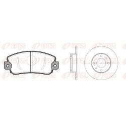 Stabdžių rinkinys, diskiniai stabdžiai REMSA 8372.00