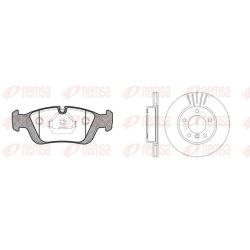 Stabdžių rinkinys, diskiniai stabdžiai REMSA 8384.01