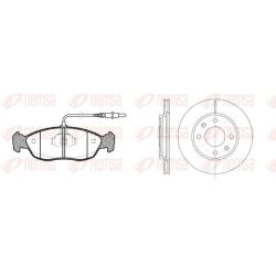Stabdžių rinkinys, diskiniai stabdžiai REMSA 8461.01