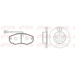 Stabdžių rinkinys, diskiniai stabdžiai REMSA 8960.00