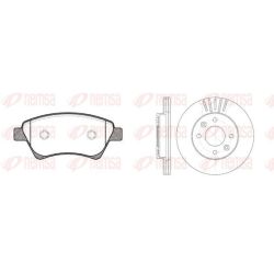 Stabdžių rinkinys, diskiniai stabdžiai REMSA 8976.00