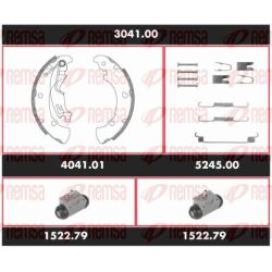Stabdžių rinkinys, būgniniai stabdžiai REMSA 3041.00