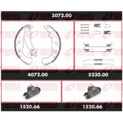 Stabdžių rinkinys, būgniniai stabdžiai REMSA 3072.00