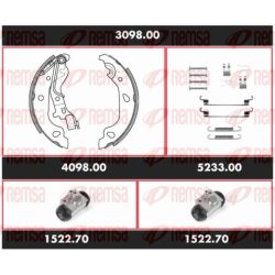 Stabdžių rinkinys, būgniniai stabdžiai REMSA 3098.00