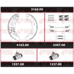 Stabdžių rinkinys, būgniniai stabdžiai REMSA 3163.00