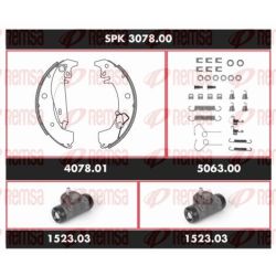 Stabdžių rinkinys, būgniniai stabdžiai REMSA SPK 3078.00