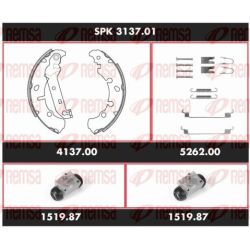 Stabdžių rinkinys, būgniniai stabdžiai REMSA SPK 3137.01