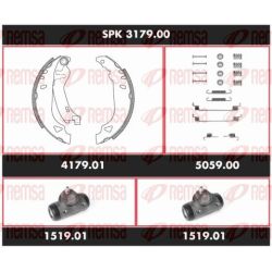 Stabdžių rinkinys, būgniniai stabdžiai REMSA SPK 3179.00