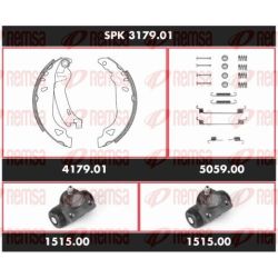Stabdžių rinkinys, būgniniai stabdžiai REMSA SPK 3179.01